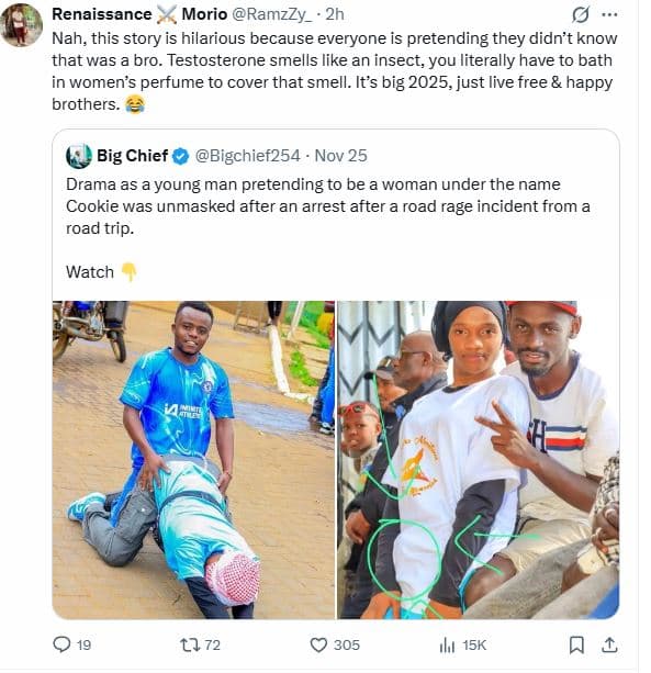 Renaissance morio ramzzy_ 2h nah, this story is hilarious because everyone is pr