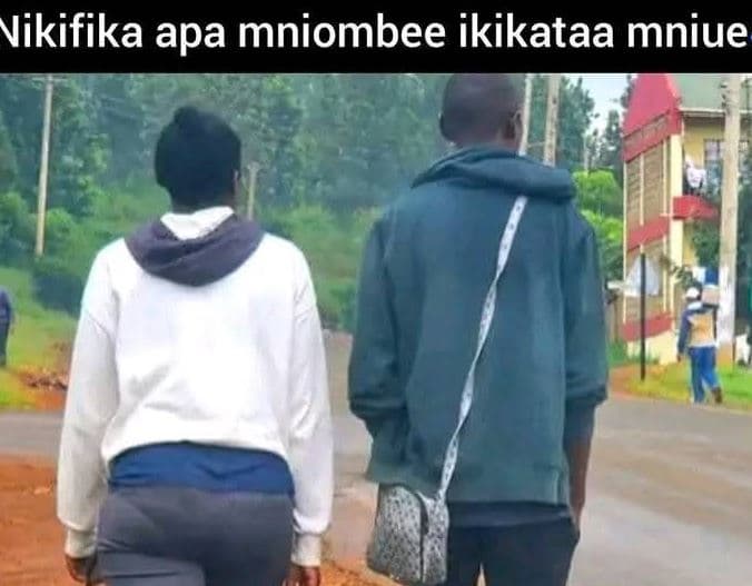 Vikifika apa mniombee ikikataa mniue