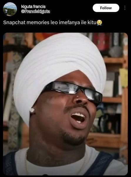 Kiguta francis hanciskigula follow snapchat memories leo imefanya ile kitus