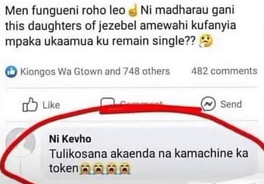 Men fungueni roho leo ni madharau gani this daughters of jezebel amewahi kufanyi