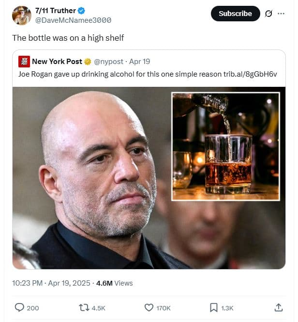 711 truther davemcnamee3opo subscribe the bottle was on a high shelf new york po