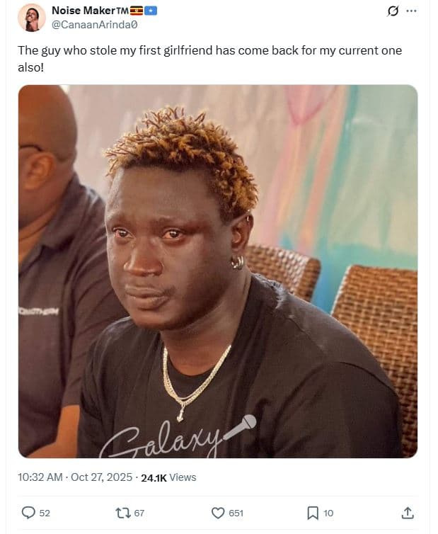 Noise makertm canaanarindao the guy who stole my first girlfriend has come back