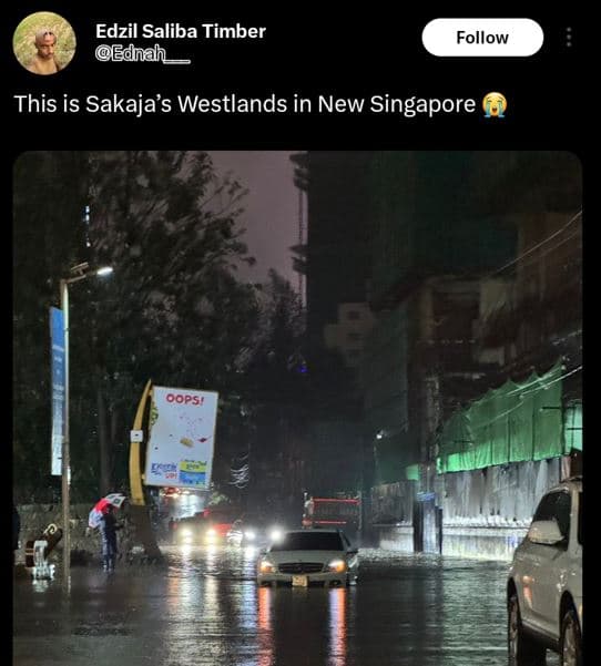 Edzil saliba timber ednah follow this is sakaja's westlands in new singapore oop