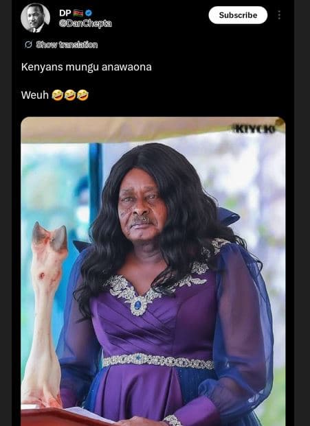 Subscribe danrchepg 8n00 janslaton kenyans mungu anawaona weuh 806