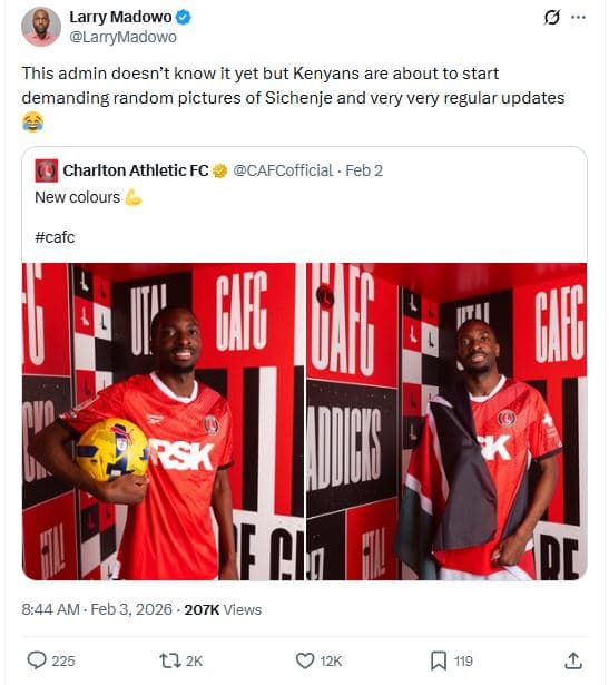 Larry madowo larrymadowo this admin doesn't know it yet but kenyans are about to