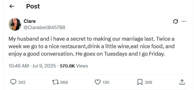 Post clare clarabell045788 my husband and have a secret to making our marriage l