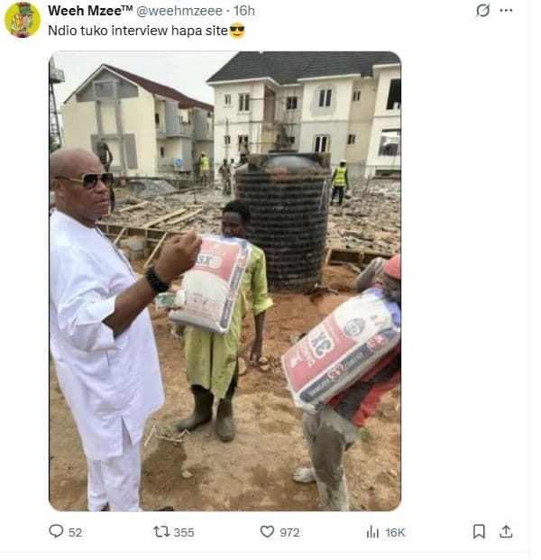 Weeh mzeerm weehmzeee 16h ndio tuko interview hapa site l1 355 972 ilı 16k