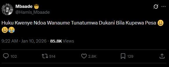 Mbaade hamis_mbaade huku kwenye ndoa wanaume tunatumwa dukani bila kupewa pesa 9