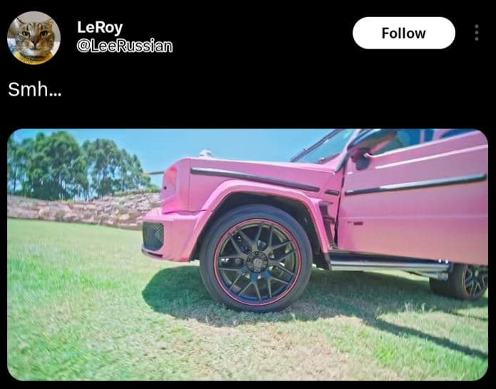 Leroy leerussian follow smh.