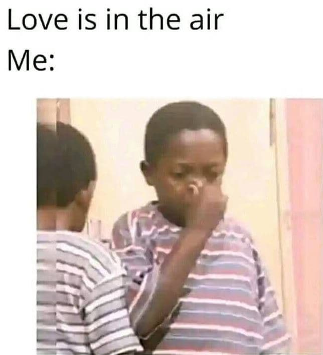 Love is in the air me