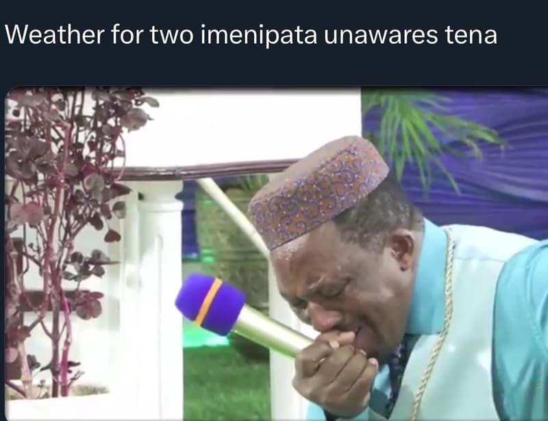 Weather for two imenipata unawares tena