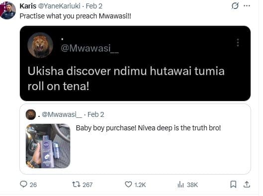 Karis yanekariuki feb 2 practise what you preach mwawasi mwawasi ukisha discover