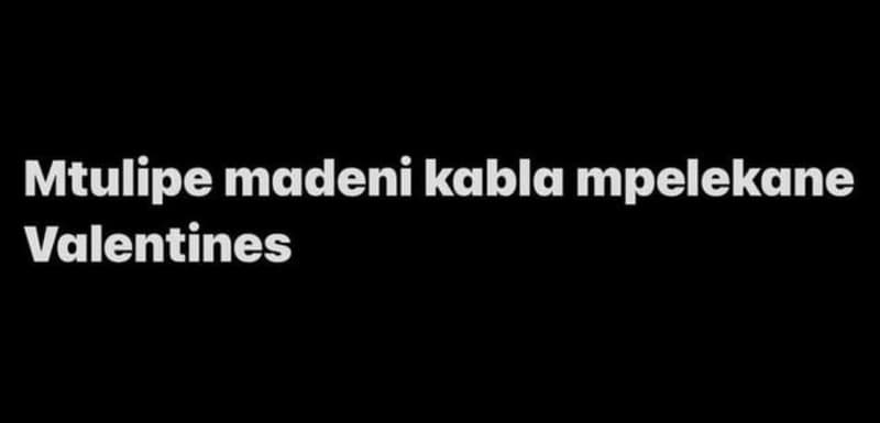 Mtulipe madeni kabla mpelekane valentines