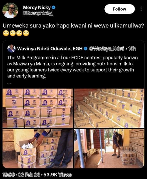 Mercy nicky marcynicky_ follow umeweka sura yako hapo kwani ni wewe ulikamuliwa?