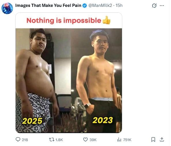Images that make you feel pain manmilk2 15h nothing is impossible 8 0 218 ll 18k