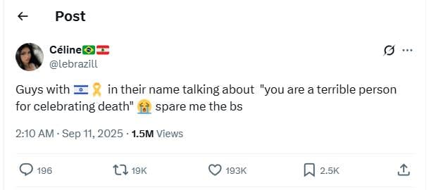 Post céline lebrazill guys with in their name talking about you are a terrible p