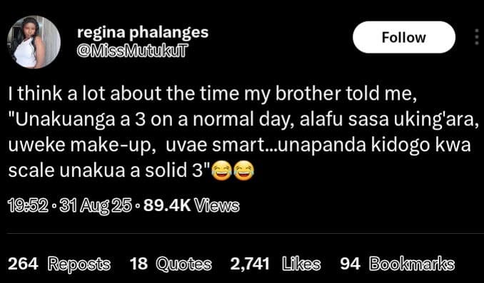 Regina phalanges missmuaykyt follow think alot about the time my brother told me