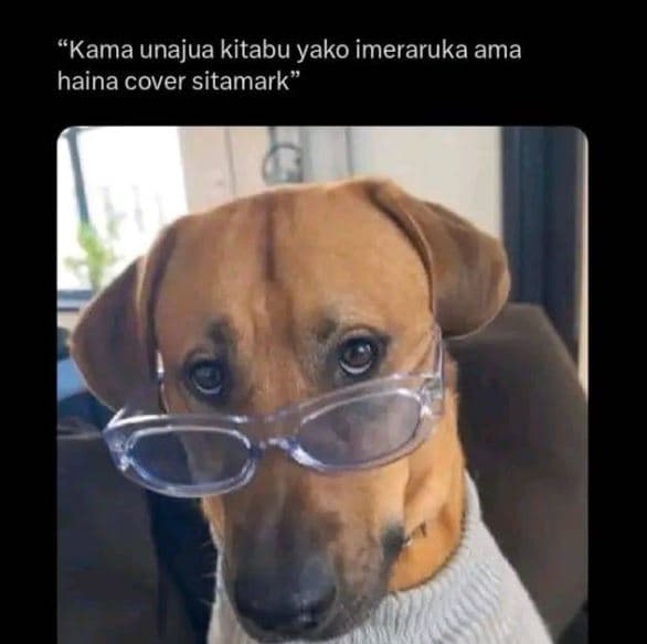 Kama unajua kitabu yako imeraruka ama haina cover sitamark