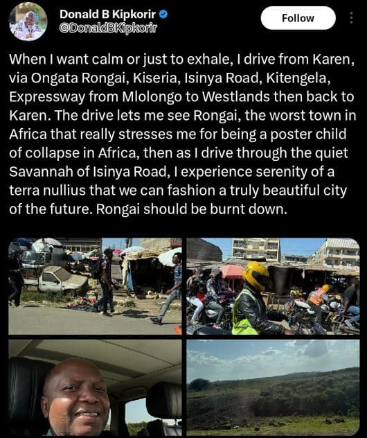 Donald b kipkorir donaldbkipkorfr follow when i want calm or just to exhale driv