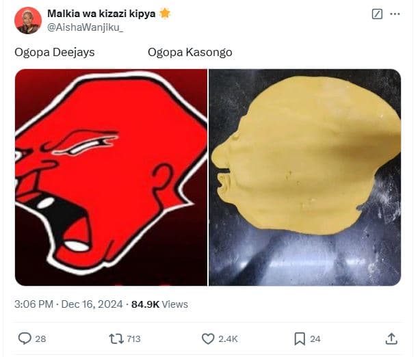 Malkia wa kizazi kipya aishawanjiku _ ogopa deejays ogopa kasongo 3.06 pm dec 16