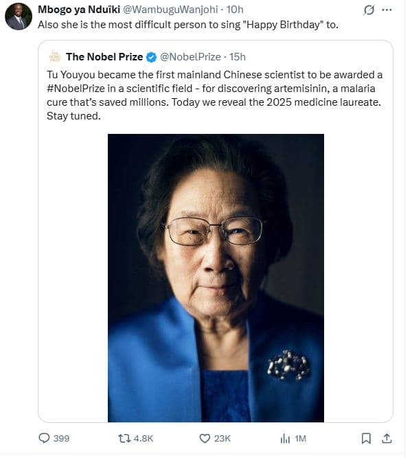 Mbogo ya nduiki wambuguwanjohi 1oh also she is the most difficult person to sing