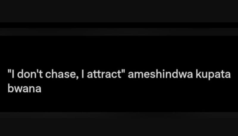 Idon'tchasei attract ameshindwa kupata bwana