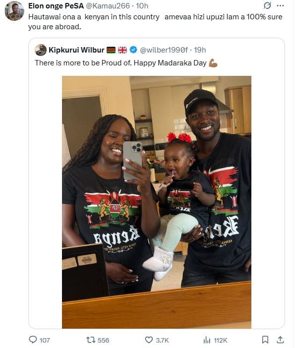 Elon onge pesa kamau266 . 10h hautawai ona kenyan in this country amevaa hizi up