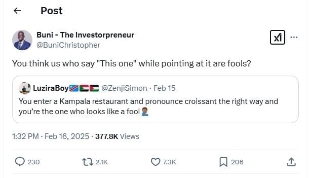 Post buni the investorpreneur bunichristopher you think us who say this one whil
