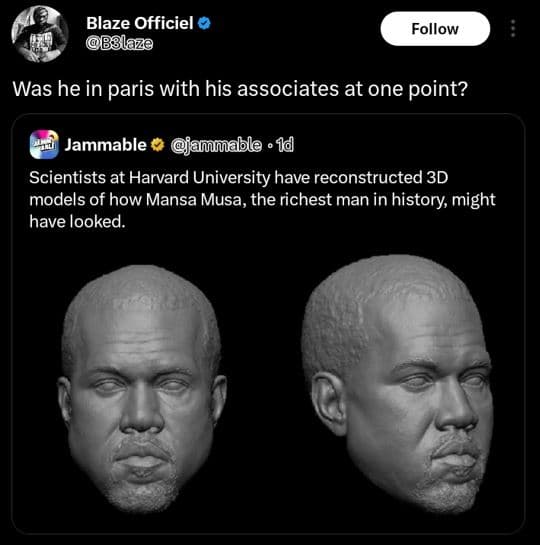 Blaze officiel b8laza follow was he in paris with his associates at one point? j