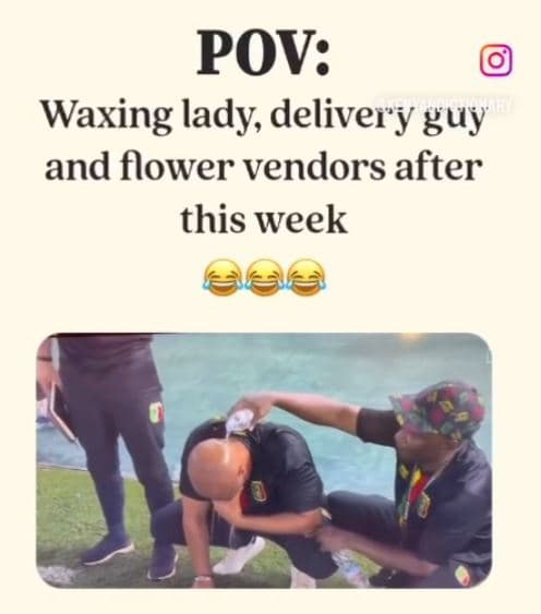 Pov waxing lady, delivery guj and flower vendors after this week