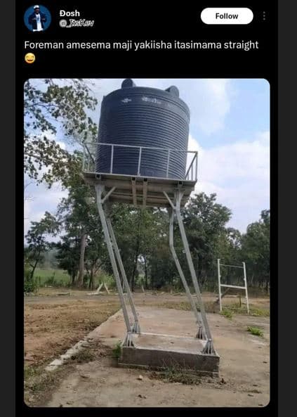 Dosh 0isrey follov foreman amesema maji i yakiisha itasimama straight