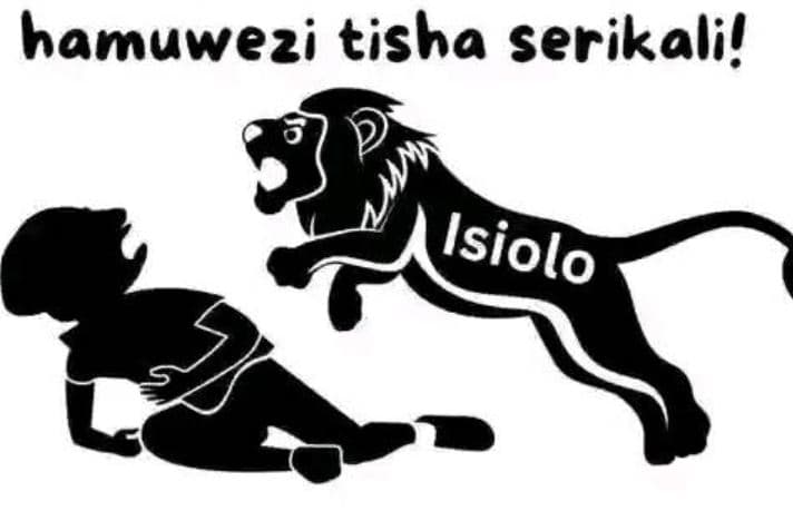 Hamuwezi tisha serikali! isiolo