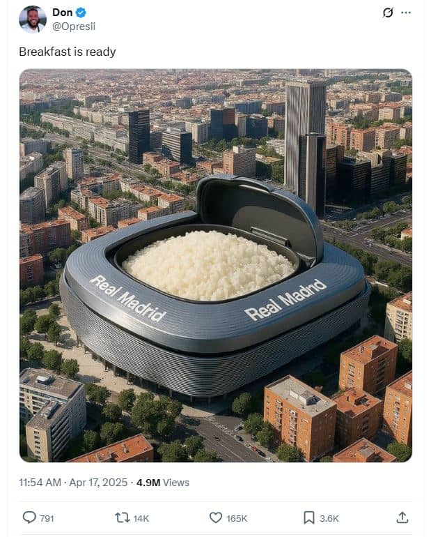 Don opresii breakfast is ready 11.54 am apr 17, 4.9m views 791 t2 14k 165k 3.6k