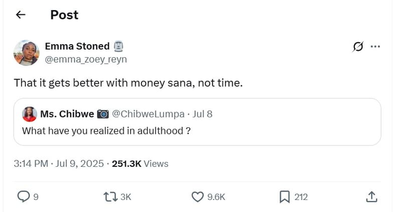 Post emma stoned emma_zoey_reyn that it gets better with money sana, not time ms