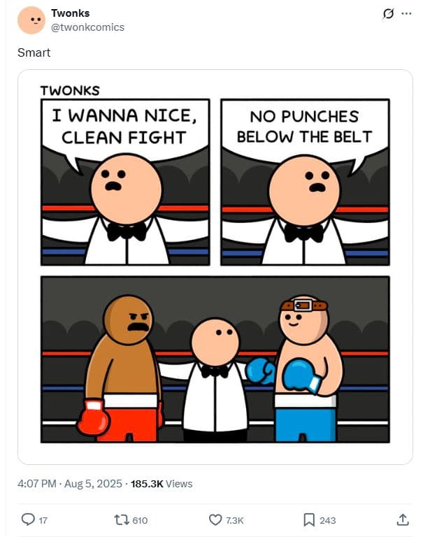Twonks twonkcomics smart twonks i wanna nice, clean fight no punches below the b