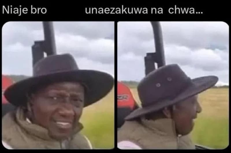 Niaje bro unaezakuwa na chwa a