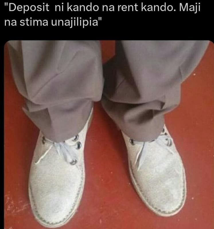 Deposit ni kando na rent kando. maji na stima unajilipia'