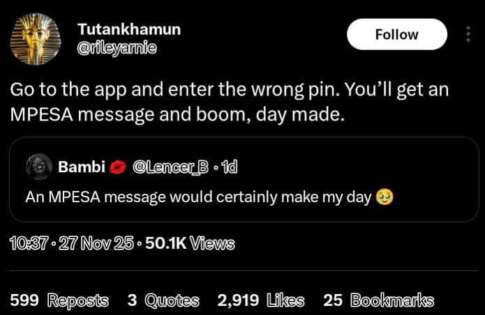 Tutankhamun rileyamie follow go to the app and enter the wrong pin. you'll get a