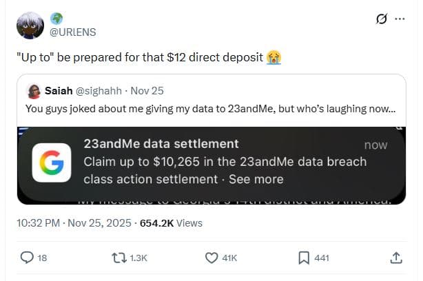 Urlens up to be prepared for that 12 direct deposit saiah sighahh nov 25 you guy