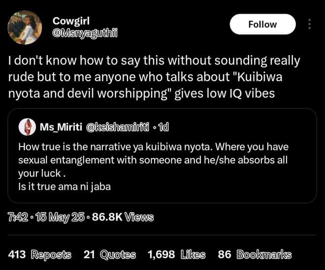 Cowgirl msnyagudhff follow idon't know how to say this without sounding really r