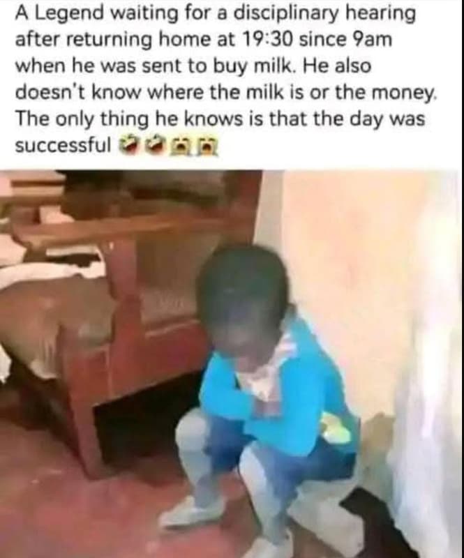 A legend waiting for a disciplinary hearing after returning home at 1930 since 9