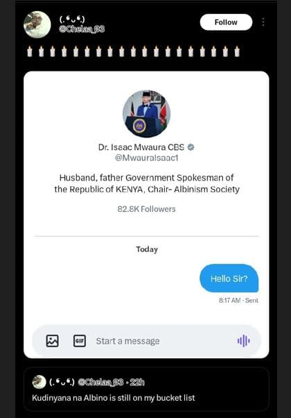 Follow chean0s dr. isaac mıvaura ces mwauralsaacı husband, father government spo