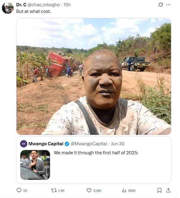 Dr. c chao_mbogho 15h but at what cost. mwango capital mwangocapital jun 30 we m