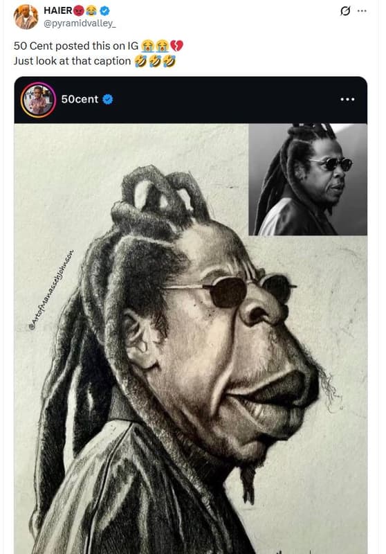 Haier pyramidvalley _ 50 cent posted this on ig íà 44 0 just look at that captio