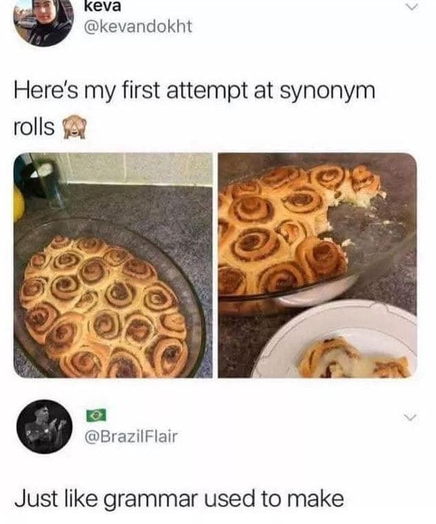 Keva kevandokht here's my first attempt at synonym rolls brazilflair just like g