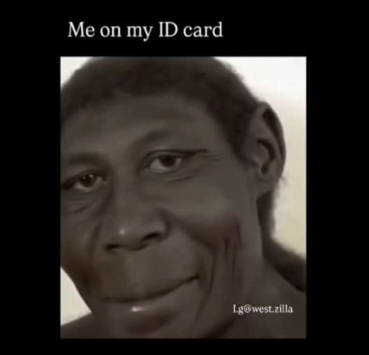 Me on my id card lgwest.zilla