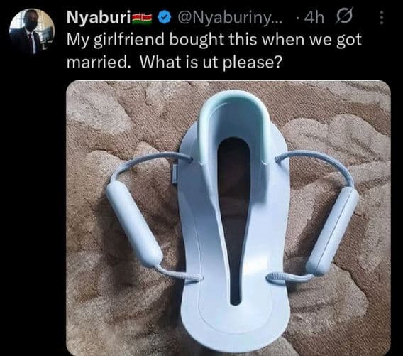 Nyaburi nyaburiny._ 4h my girlfriend bought this when we got married what is ut