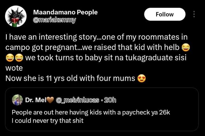 Maandamano people mmarfakemmy follow have an interesting storyone of my roommate