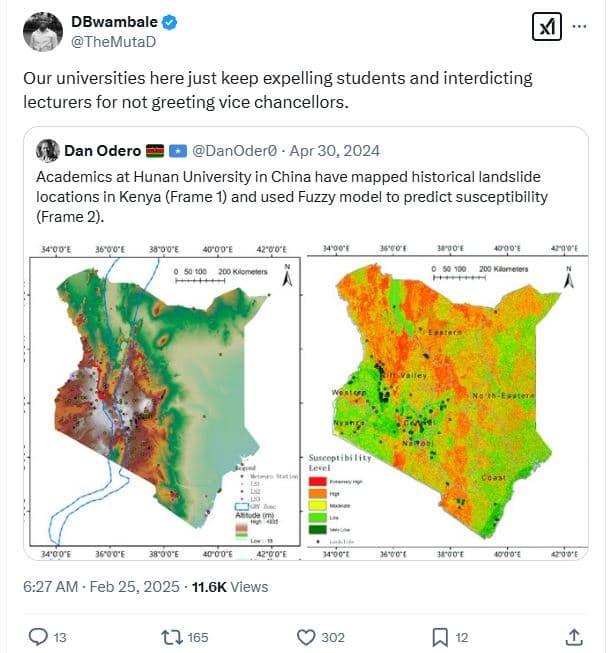 Dbwambale themutad our universities here just keep expelling students and interd