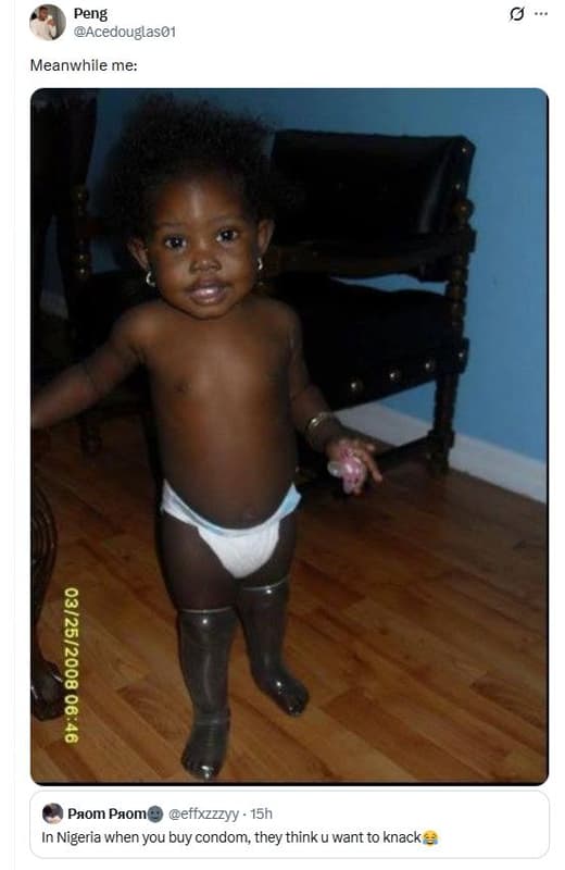 Peng acedouglaso1 meanwhile me 1 8 6 paom paom effxzzzyy . 15h in nigeria when y